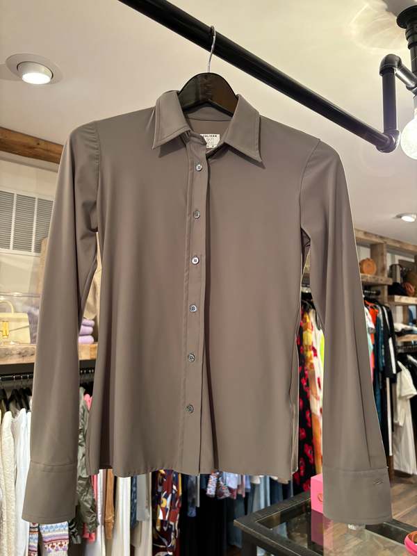 Caliban Green Skin Like Shirt - Brown