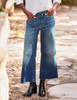 Frank & Eileen GALWAY WIDE LEG JEAN - BLUE WASH - Thumbnail 1