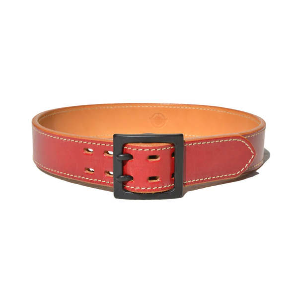 Samurai Jeans UK Bridle Leather Belt - Red