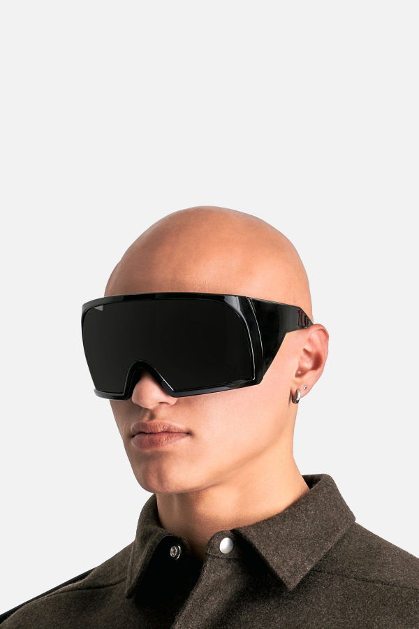 Rick Owens Kriester Glasses - Black/Black