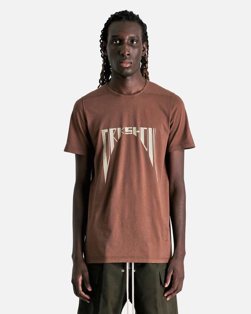 【正規店出品】RICK OWENS WOMEN CROPPED LEVEL T-SHIRT PEARL RICK OWENS LEVEL T SHIRT PEARL – SUUS