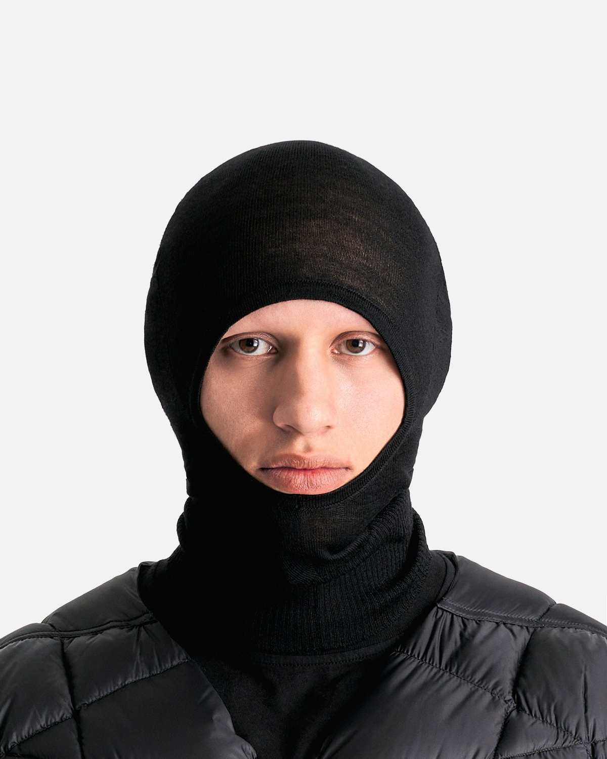 Rick Owens Porterville Skull Balaclava - Black | Garmentory
