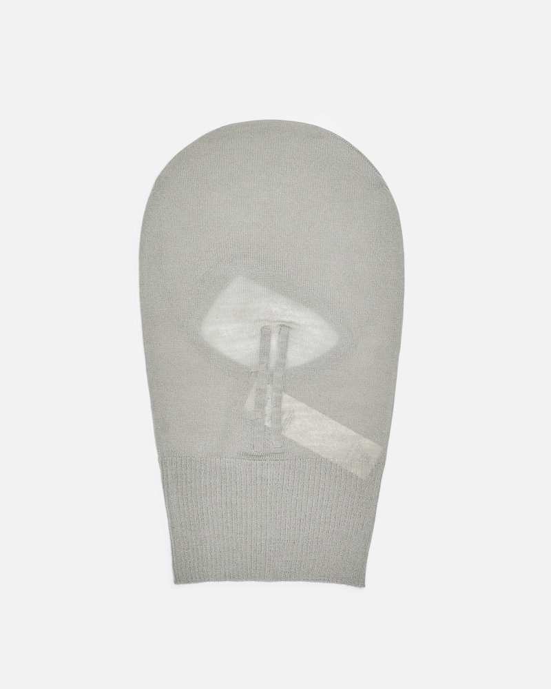 Rick Owens Porterville Skull Balaclava - Pearl | Garmentory