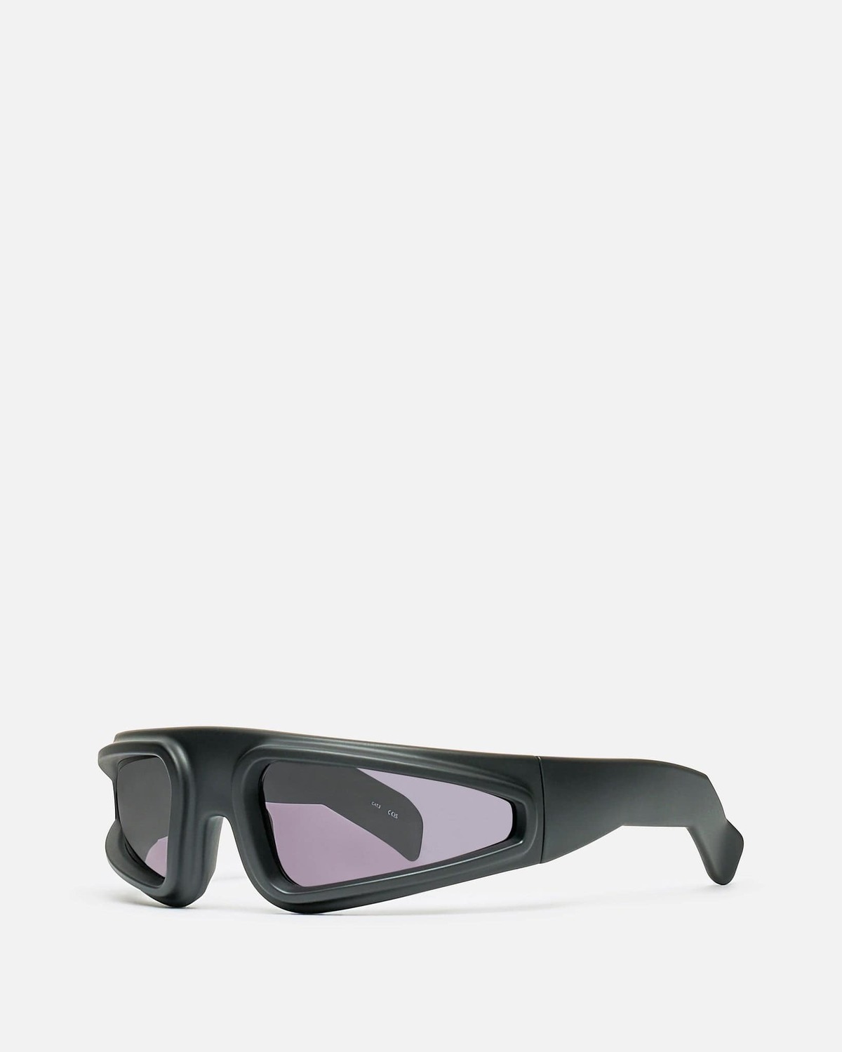Rick Owens Ryder Sunglasses - Black/Black | Garmentory