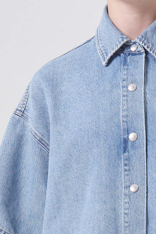 Agolde Rona Box Shirt - Effect