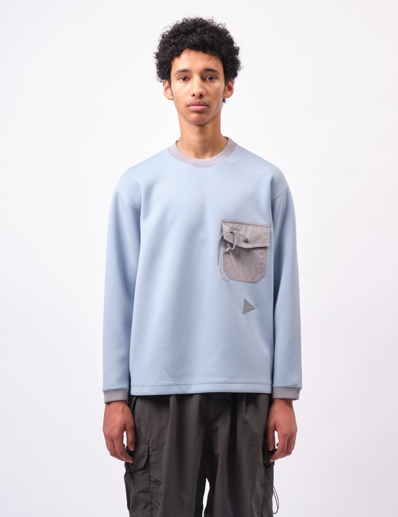 トップス and wander Airy Warm Pullover and Wander Airly Warm Pullover - Light Blue | Garmentory