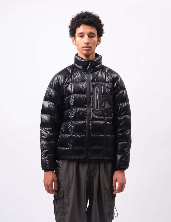 and Wander Diamond Stitch Down Jacket - Black | Garmentory