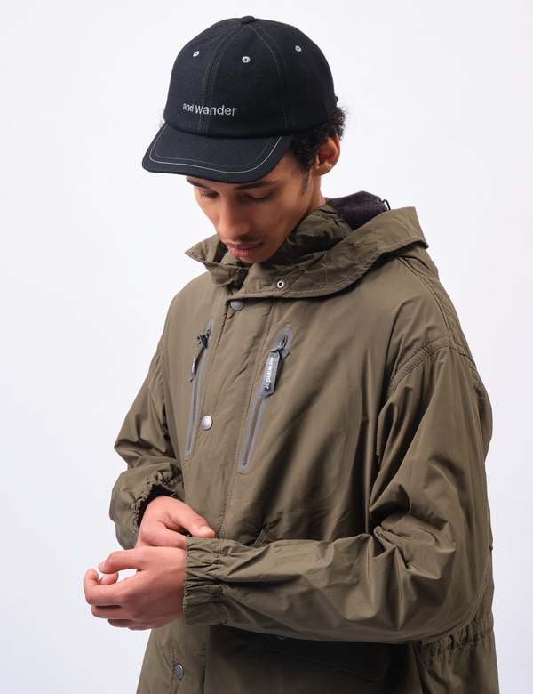 and Wander Fishtail Octa Coat - Khaki | Garmentory