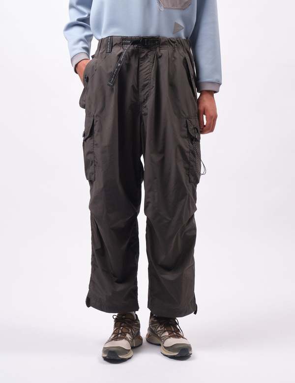 and Wander Oversized Cargo Pants - Charcoal Grey | Garmentory