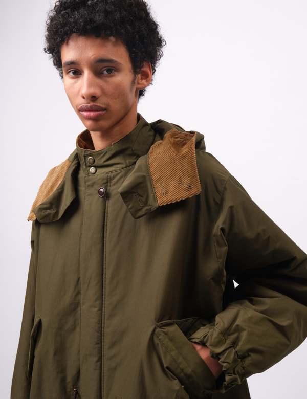 Barbour x Baracuta Mods Casual Parka - Olive Green | Garmentory
