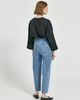 Maska Lova Barrel Leg Denim Trousers - Thumbnail 3