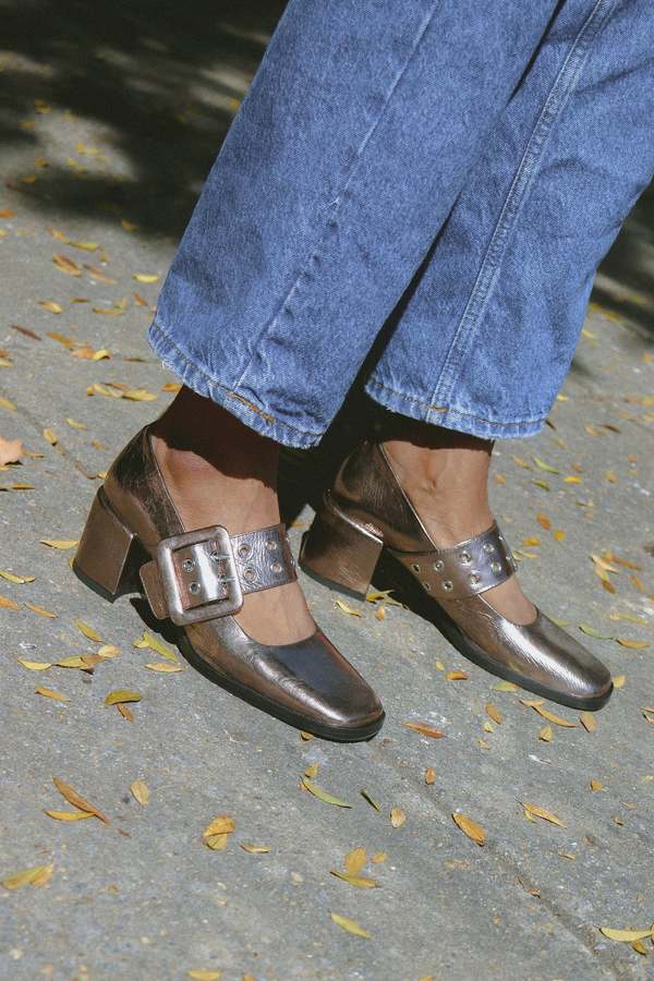 Halmanera lila mary jane - Brown