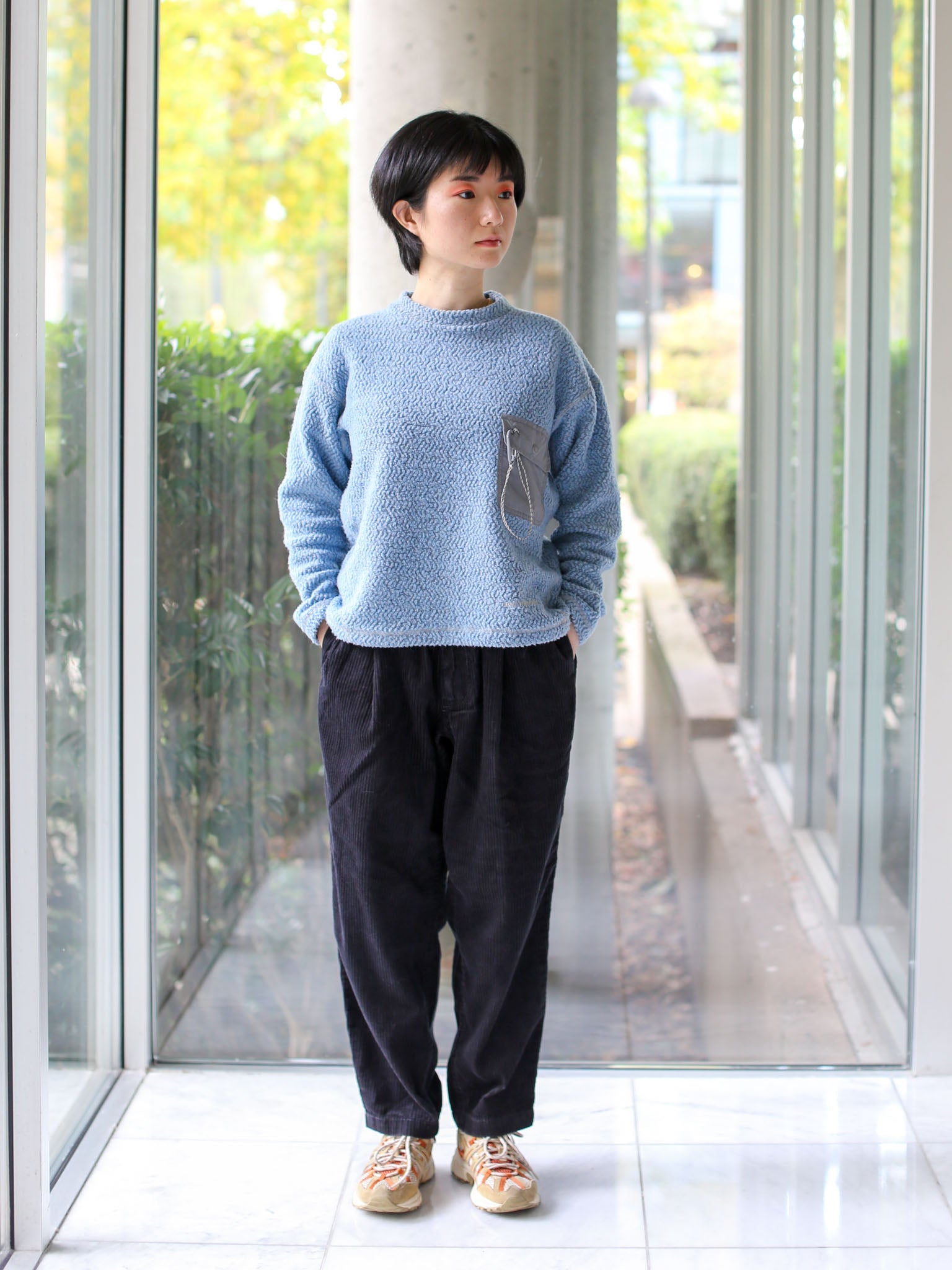 and wander corduroy pants コーデュロイパンツ and wander】corduroy pants | AT EASE