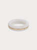 BY PARIAH 14K Essential Stacking Ring - White Agate - Thumbnail 3