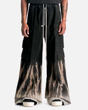 Rick Owens Double Cargo Jumbo Belas - Black/Terra | Garmentory