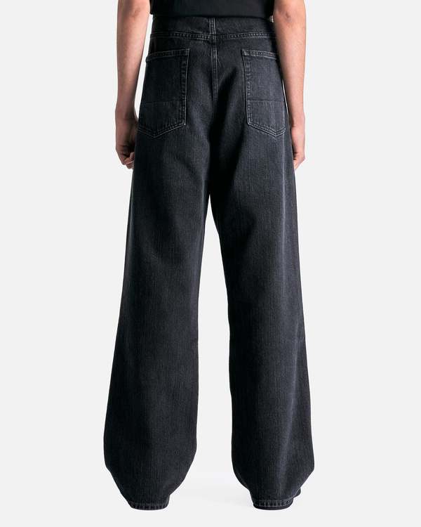 パンツ our legacy thirdcut Black chain twill 28 Our Legacy - Third Cut Real Black Chain Twill