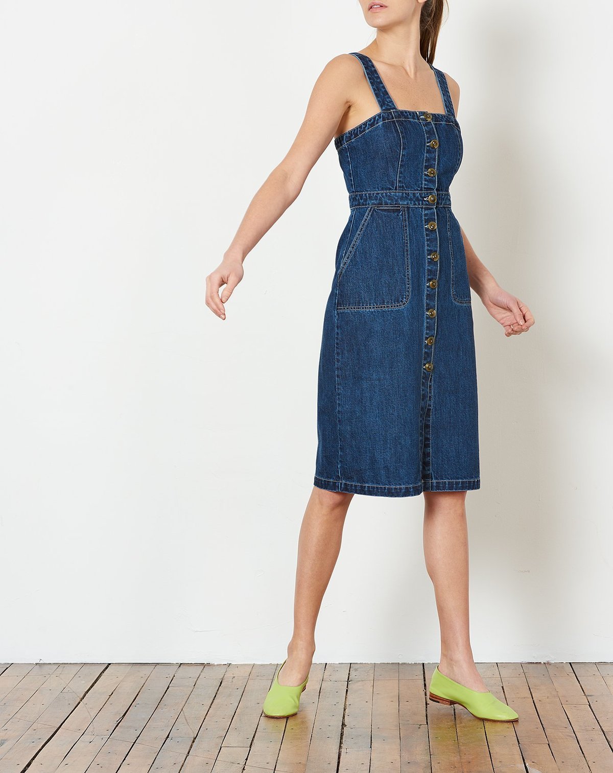 denim apron dress j crew Cotton Poplin Apron Dress For Women
