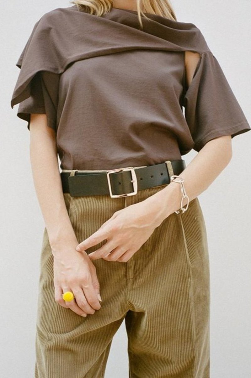 【関税込み】Maryam Nassir Zadeh ブラック Pablo ベルト Maryam Nassir Zadeh Pablo Belt - Black Calf | Garmentory