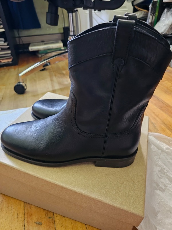 Lemaire New Western Chelsea - Black | Garmentory