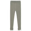 Kids Yuki Kidswear Baby And Child Fine Rib Knitted Leggings - Sage Green - Thumbnail 4