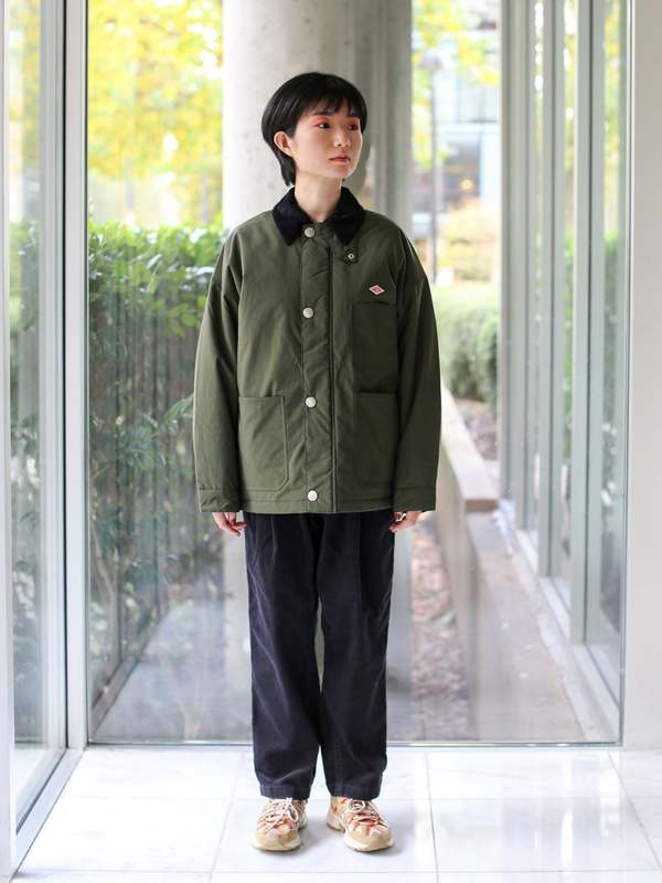 Danton Taffeta Work Jacket - Dark Olive | Garmentory