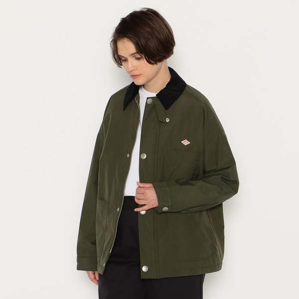Danton Taffeta Work Jacket - Dark Olive | Garmentory