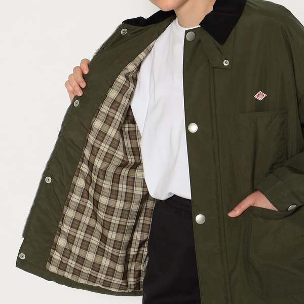 Danton Taffeta Work Jacket - Dark Olive | Garmentory
