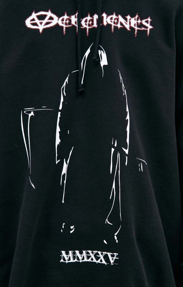 Vetements Logo Hoodie - Black | Garmentory