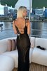House of Sunny The Statue Dress - Onyx - Thumbnail 28