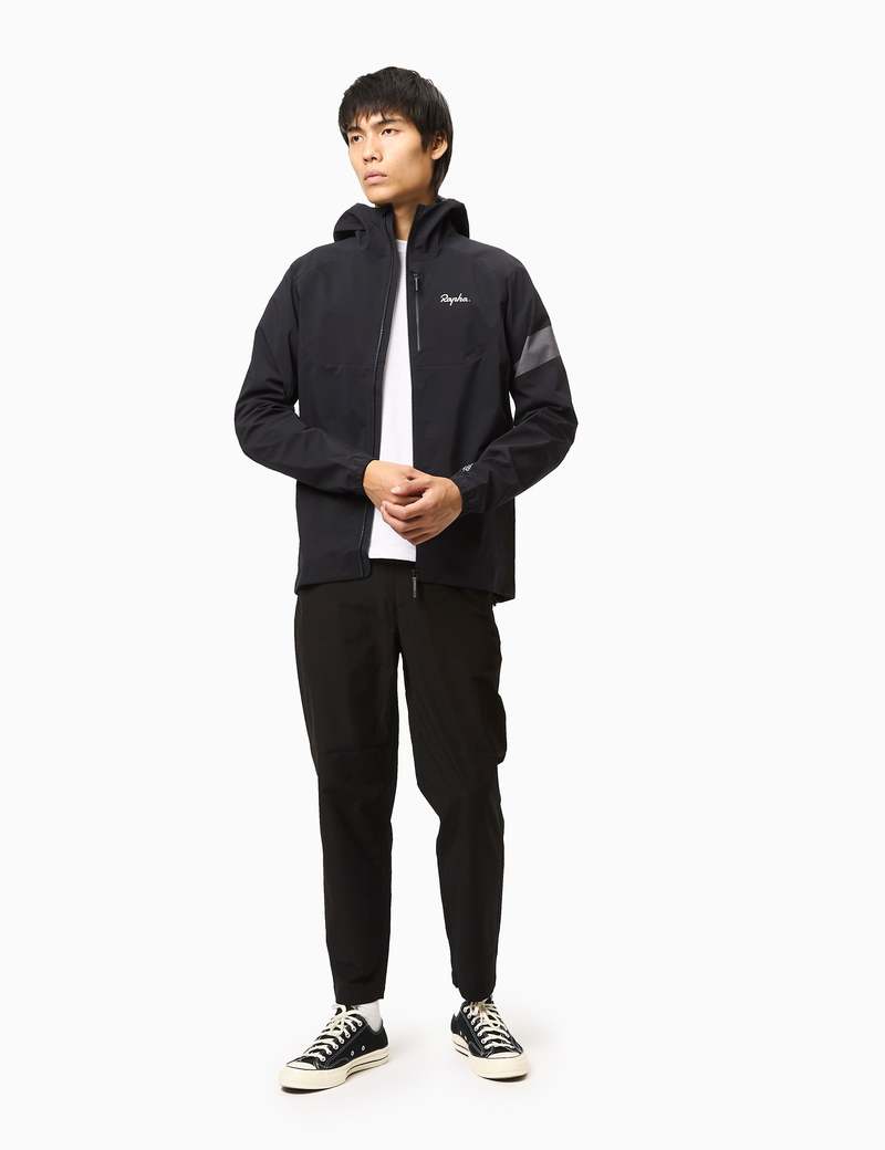 Rapha トレイル ゴアテックス インフィニウム ジャケット 黒 XSサイズ Rapha トレイル ゴアテックス インフィニウム ジャケット 黒 XS