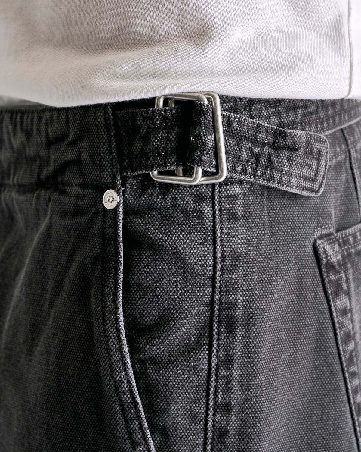 Our Legacy Trucker Trouser - Ash Black | Garmentory