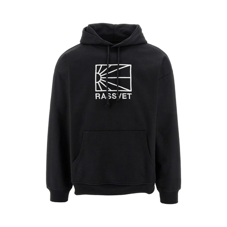 スウェット・トレーナー RASSVET LOGO HOODIE (52400) Rassvet Logo Hoodie Knit - Black | Garmentory