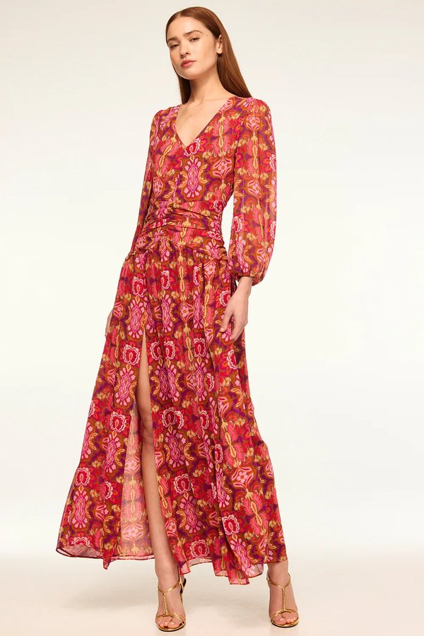 Misa Los Angeles Imelda Dress - Chic Nostalgic Chif | Garmentory