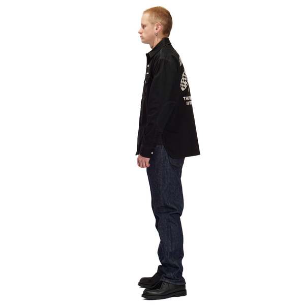 Human Made Cotton Twill Shirt - Black | Garmentory