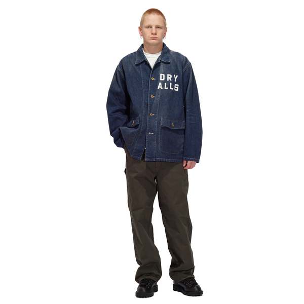 Human Made Military Denim Coverall Jacket - Indigo | Garmentory