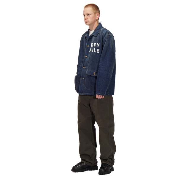 Human Made Military Denim Coverall Jacket - Indigo | Garmentory