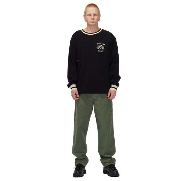 Human Made THERMAL L/S T-SHIRT ザイスＳ Human Made Thermal L/s T-shirt - Black | Garmentory