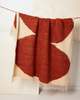 Minna Goods Arc Throw - Rust - Thumbnail 1