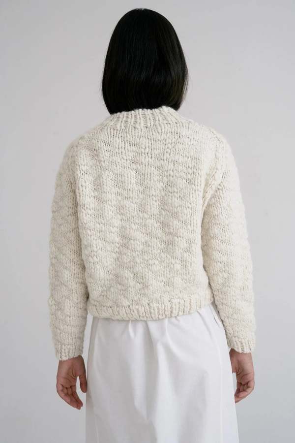 OUND Caven Hand Knit Jumper - Ivory OUND Caven Hand Knit Jumper - Ivory