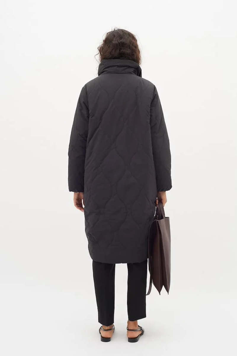 InWear Leigan Long Coat - Black