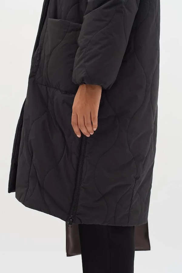 InWear Leigan Long Coat - Black