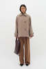 InWear Thora Minona Coat - Sandy Grey Melange - Thumbnail 1