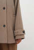 InWear Thora Minona Coat - Sandy Grey Melange - Thumbnail 7