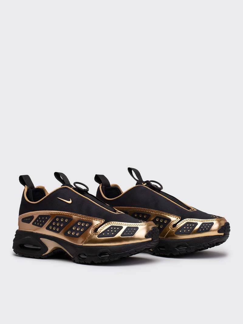 Nike Air Max SNDR Sneaker - Black/Metallic Gold-Black-Dk