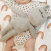 Kids Sootie Limetree Handknitted Bunny Cuddle Toy - Grey - Thumbnail 1