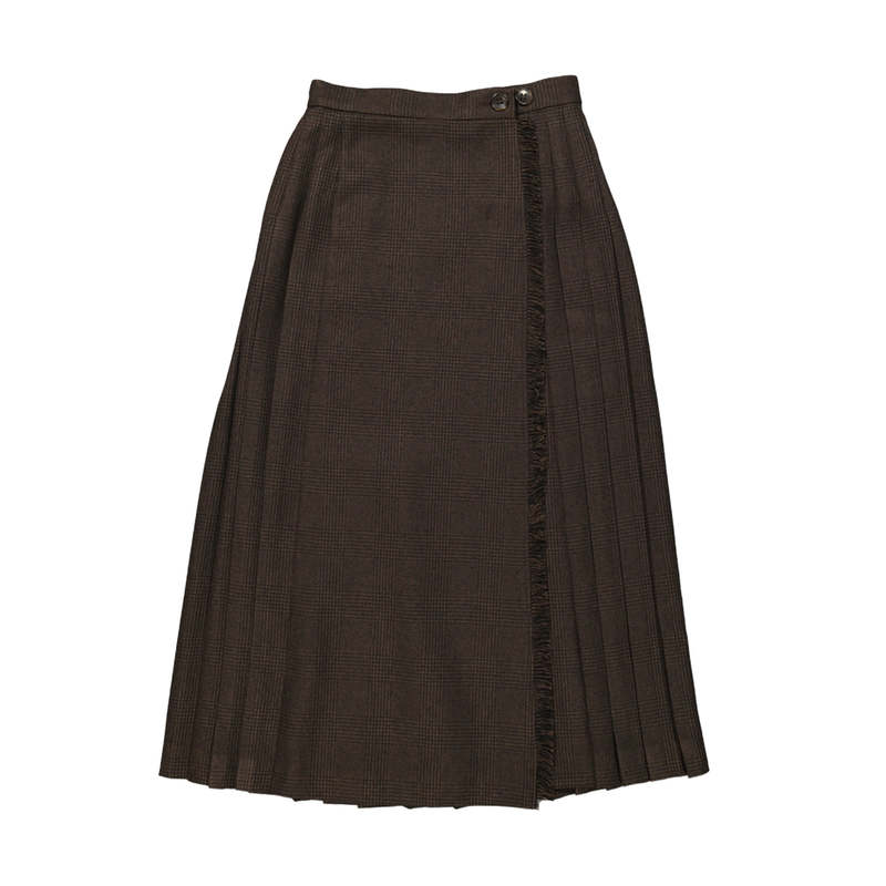 Beams Boy KILT SKIRT - BROWN CHECK Beams Boy KILT SKIRT - BROWN CHECK