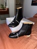 Maison Margiela Mens Tabi Ankle Boots - Black/Bright White - Thumbnail 1