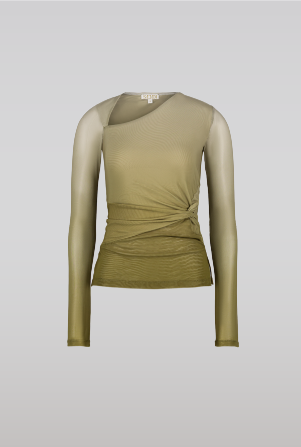 SAEMDI Arla Mesh Top - Green SAEMDI Arla Mesh Top - Green