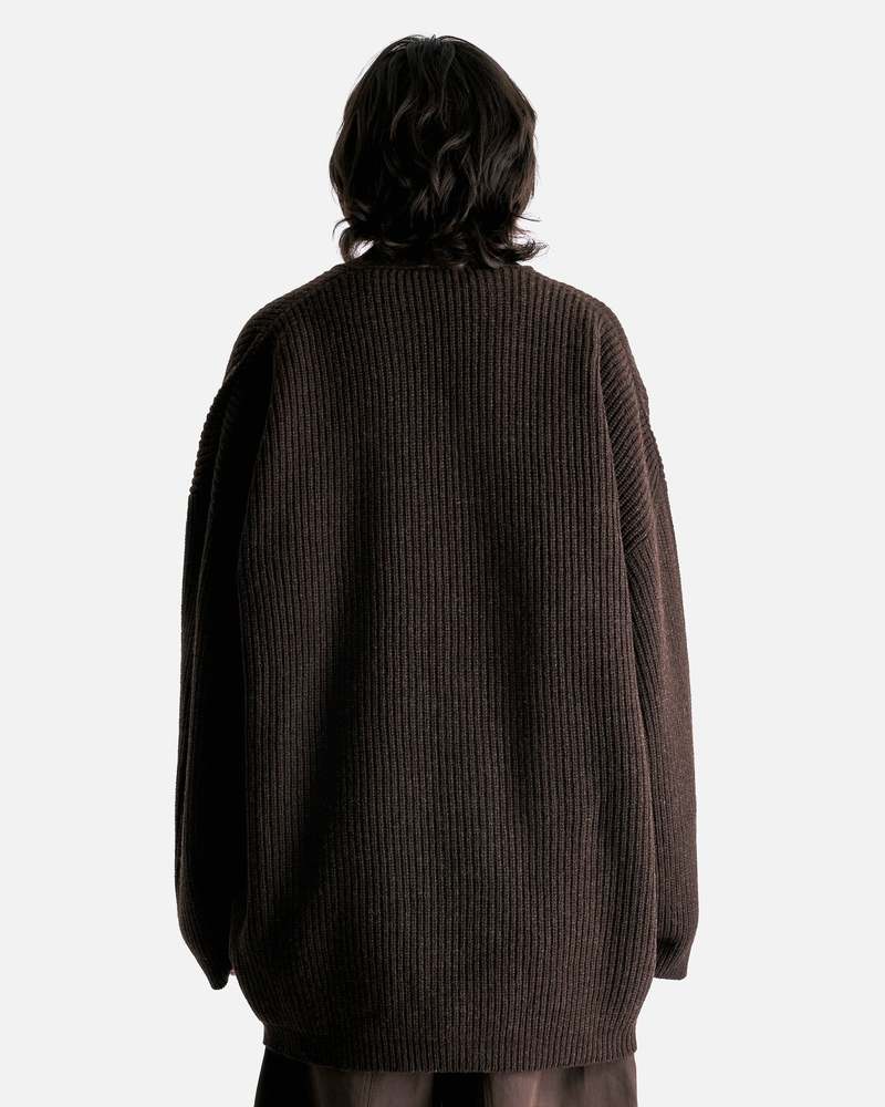 LEMAIRE ルメール FELTED CARDI COAT カーディガン Lemaire Felted Cardi Coat Midnight Navy Melange – Neighbour