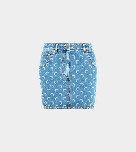ミニスカート Marine Serre Mini Moon Diamant Skirt Marine Serre Mini Moon Diamant Skirt | forzieri | REVERSIBLE